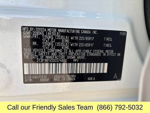 New 2025 Toyota RAV4 XLE w/ Convenience Package image 27