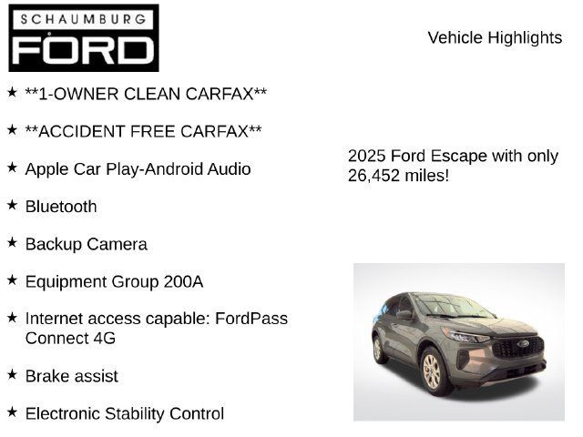 Used 2025 Ford Escape Active AWD/4WD image 7