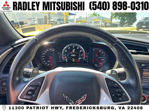 Used 2014 Chevrolet Corvette Stingray Convertible w/ 2LT Preferred Equipment Group RWD image 8