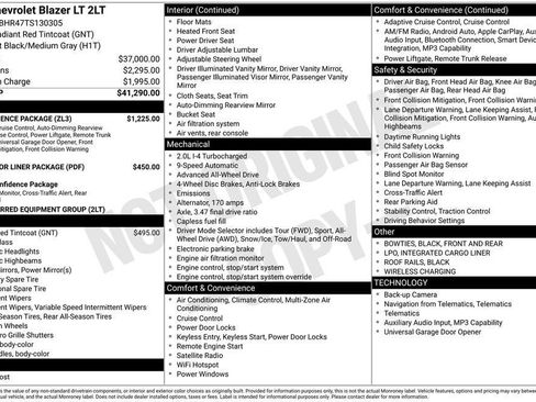 New 2026 Chevrolet Blazer LT w/ Convenience Package image 26
