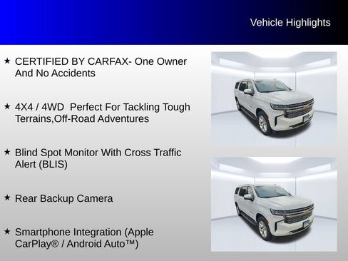 Used 2021 Chevrolet Suburban Premier w/ Premium Package AWD/4WD image 4
