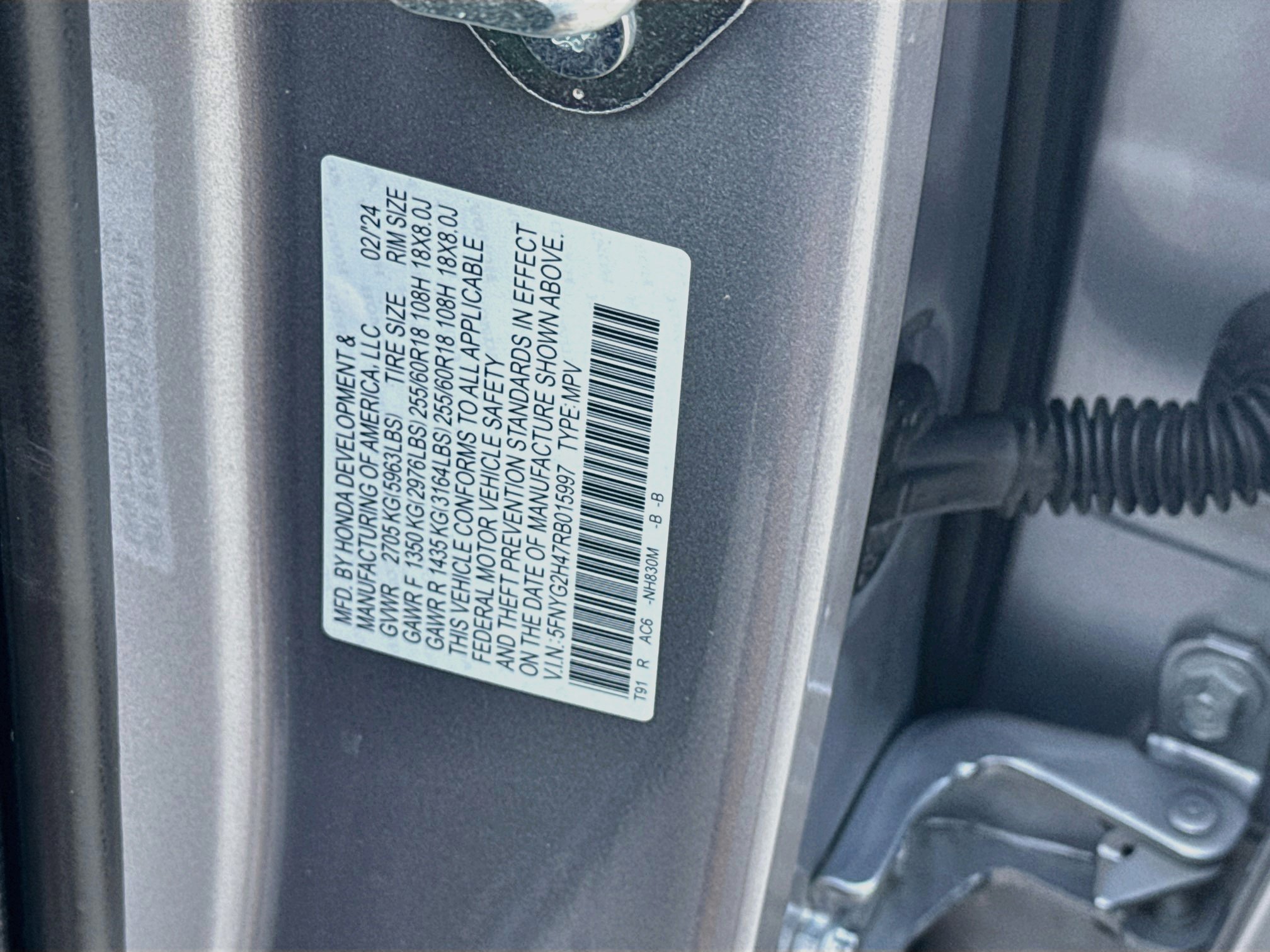 Certified 2024 Honda Pilot EX-L image 37