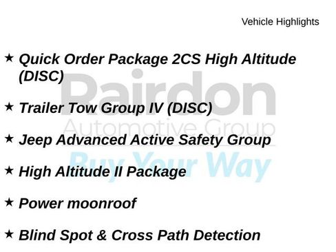 Used 2018 Jeep Grand Cherokee High Altitude AWD/4WD image 42