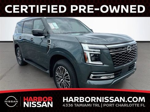 Certified 2025 Nissan Armada SL w/ Captain's Chari Seat Package AWD/4WD image 1