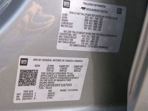 New 2026 Chevrolet Silverado 1500 LT w/ LPO, Dark Essentials Package image 34