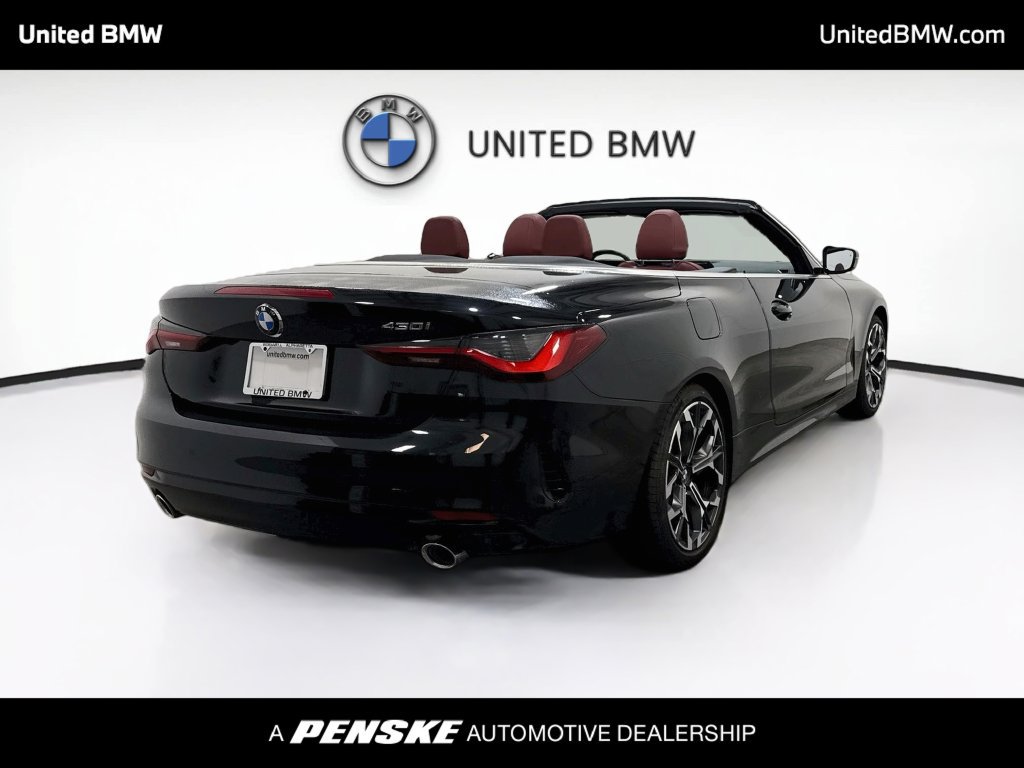 Certified 2025 BMW 430i Convertible RWD image 5