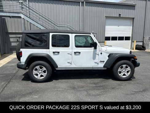 Certified 2022 Jeep Wrangler Unlimited Sport AWD/4WD image 2