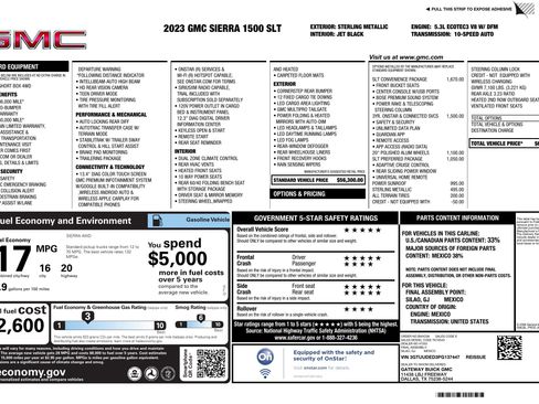 Used 2023 GMC Sierra 1500 SLT w/ SLT Convenience Package image 2