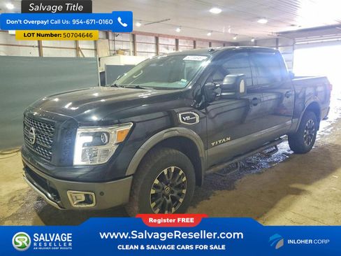 Used 2017 Nissan Titan PRO-4X w/ Pro-4x Convenience Package AWD/4WD image 1