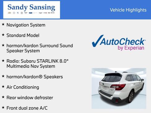 Used 2018 Subaru Outback 3.6R Touring AWD/4WD image 7