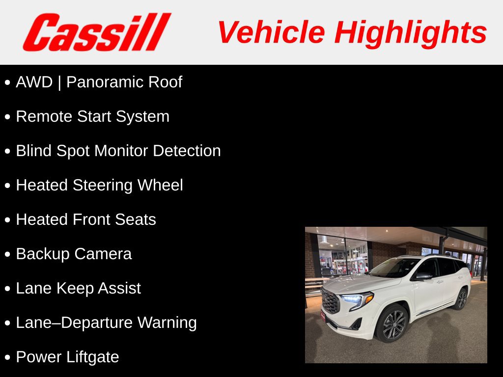Used 2021 GMC Terrain Denali w/ GMC Pro Grade Package AWD/4WD image 3