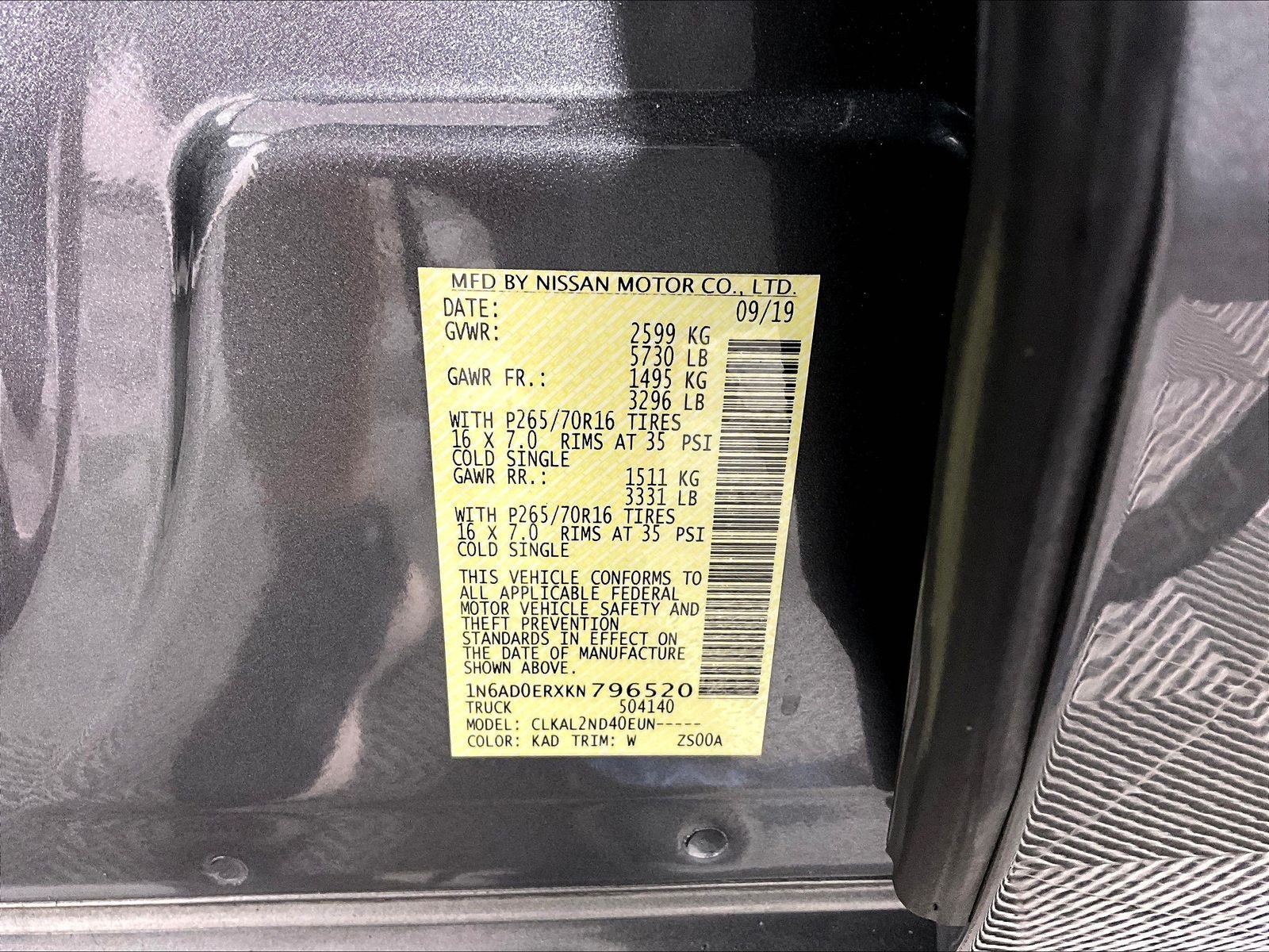 Used 2019 Nissan Frontier SV RWD image 20