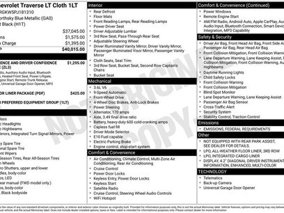 Certified 2023 Chevrolet Traverse LT