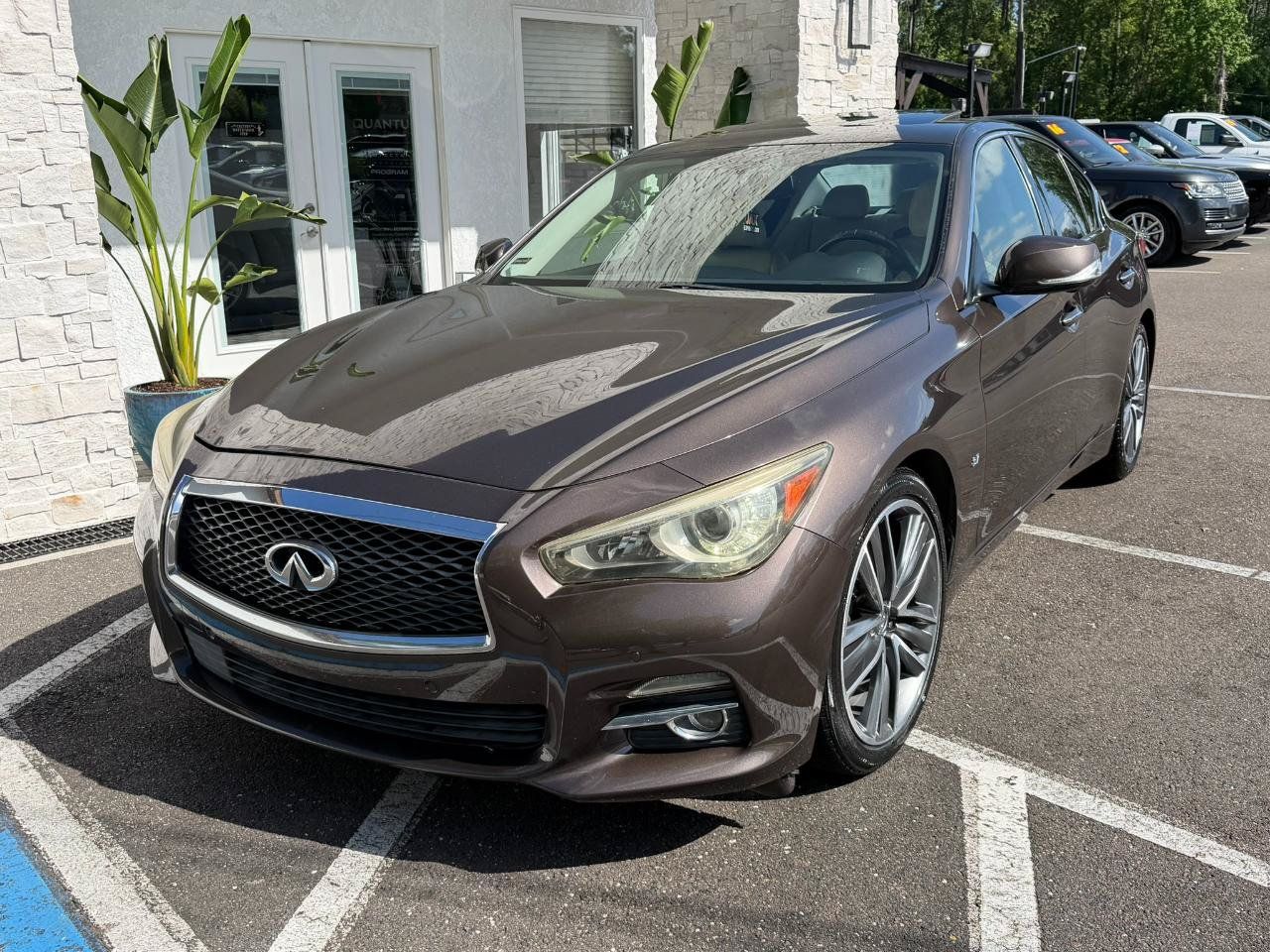 Used 2014 INFINITI Q50 Premium w/ Technology Package RWD image 3