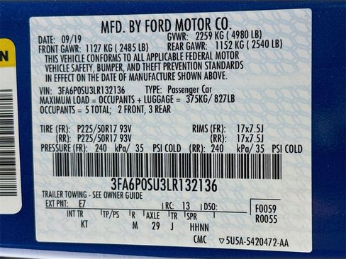 Used 2020 Ford Fusion Energi Titanium image 31