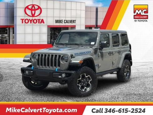 Used 2021 Jeep Wrangler Unlimited Rubicon 4xe w/ Steel Bumper Group AWD/4WD image 1