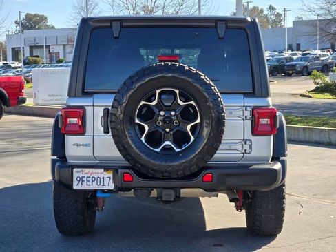 Used 2023 Jeep Wrangler Unlimited Rubicon 4xe w/ Steel Bumper Group image 5