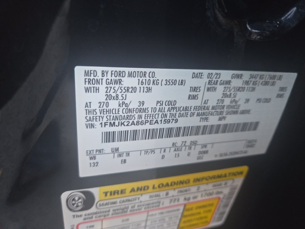 Used 2023 Ford Expedition Max Limited AWD/4WD image 14