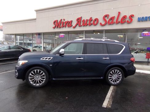 Used 2015 INFINITI QX80 4WD w/ Deluxe Technology Package image 62