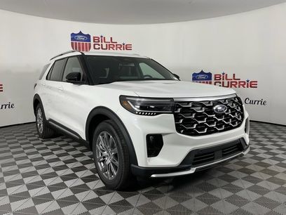 New 2025 Ford Explorer Platinum