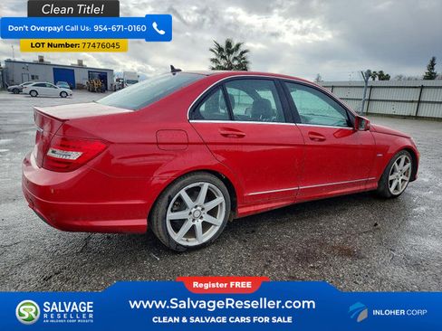 Used 2012 Mercedes-Benz C 250 Sedan image 4