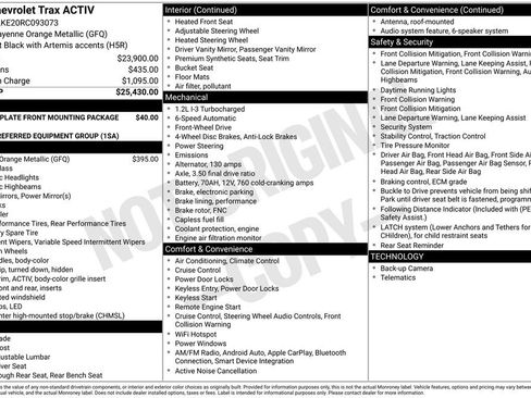 Used 2024 Chevrolet Trax ACTIV image 39