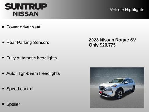 Used 2023 Nissan Rogue SV AWD/4WD image 16