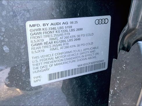 Used 2025 Audi Q3 2.0T Premium Plus w/ Premium Plus Package image 33