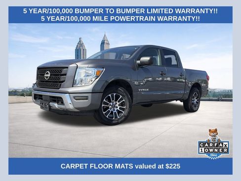 Used 2023 Nissan Titan SV image 1