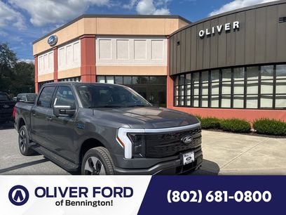 New 2025 Ford F150 Lightning Platinum