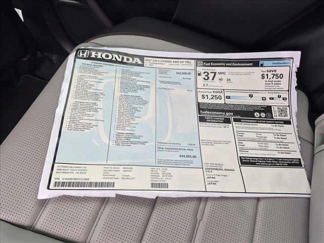 New 2027 Honda CR-V Sport Touring image 18
