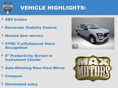 Used 2023 Ford F150 XLT w/ Equipment Group 301A Mid AWD/4WD image 12
