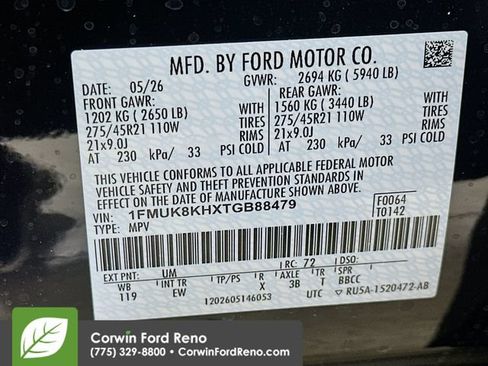 New 2026 Ford Explorer ST-Line w/ ST-Line Street Pack AWD/4WD image 37