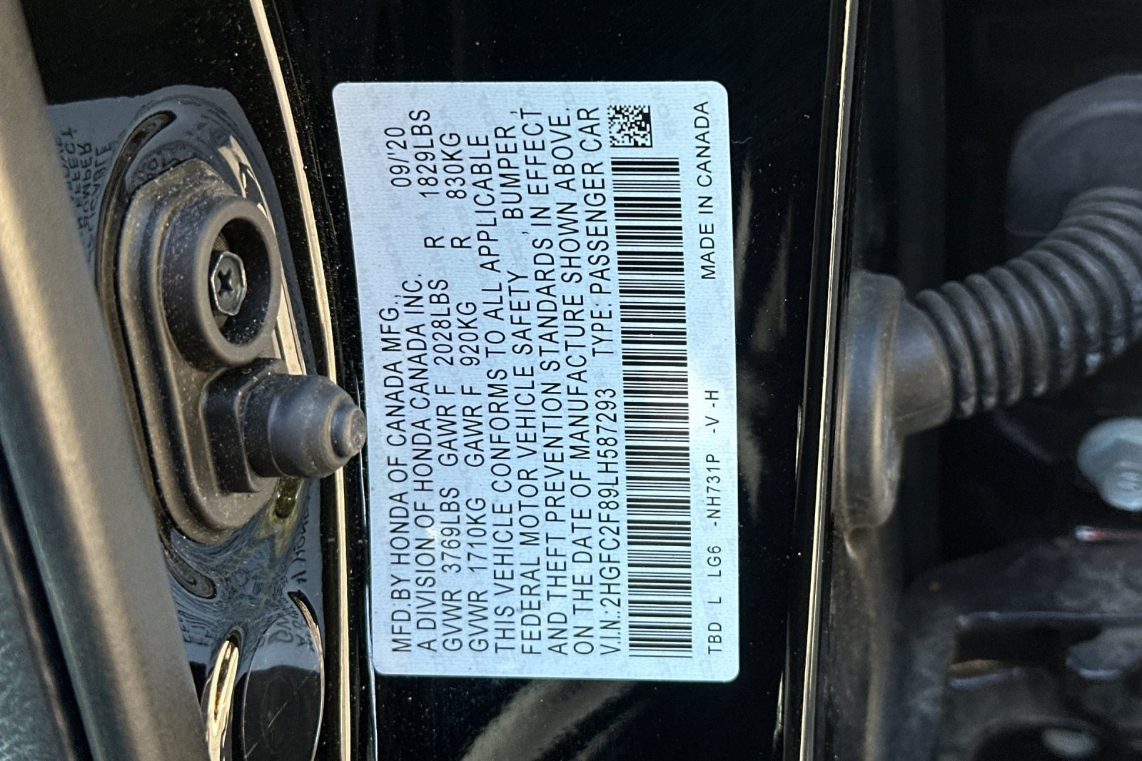 Used 2020 Honda Civic Sport image 52