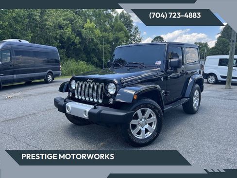 Used 2015 Jeep Wrangler Sahara w/ Connectivity Group AWD/4WD image 1