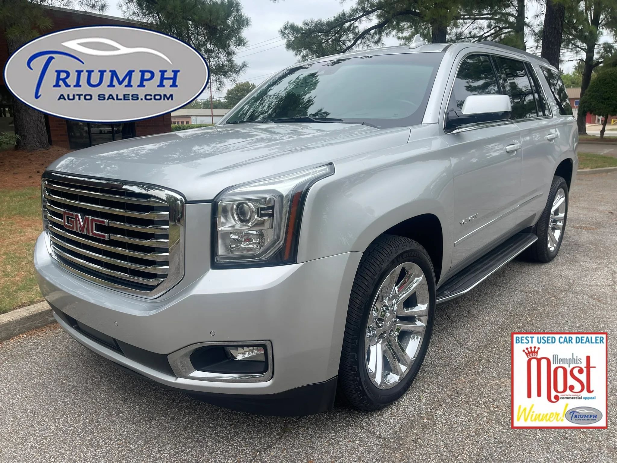 Used 2019 GMC Yukon SLT w/ Premium Edition RWD image 1