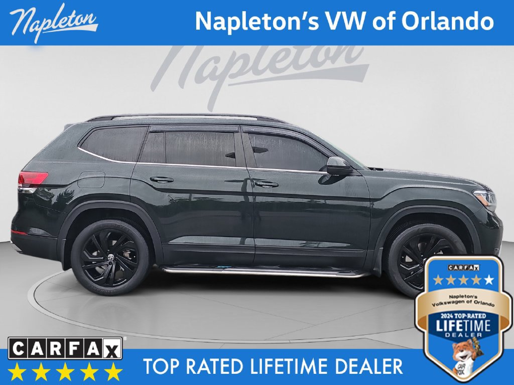 Used 2022 Volkswagen Atlas SE w/ Panoramic Sunroof Package FWD image 7