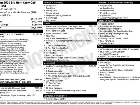 New 2026 RAM 2500 Big Horn AWD/4WD image 38