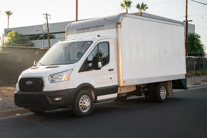 Used 2020 Ford Transit 350 DRW w/ Interior Upgrade Package RWD image 1