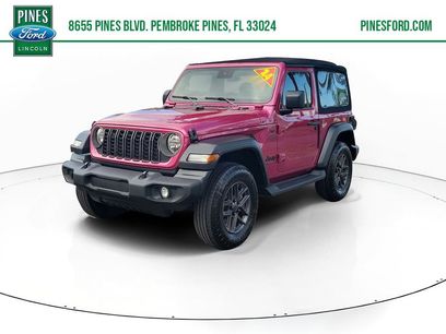Used 2024 Jeep Wrangler Sport S