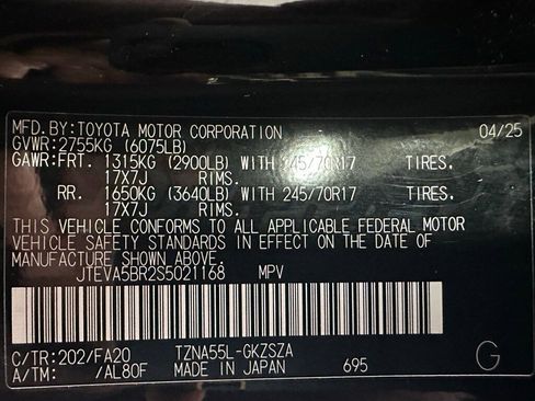 Used 2025 Toyota 4Runner SR5 image 11