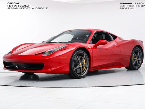 Certified 2015 Ferrari 458 Italia Coupe RWD image 1