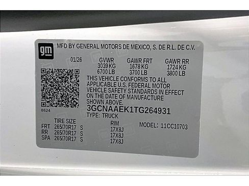 New 2026 Chevrolet Silverado 1500 W/T w/ WT Value Package image 13