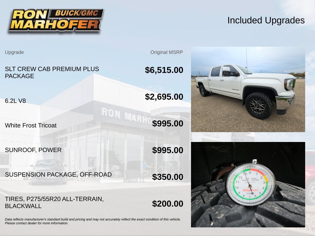 Used 2018 GMC Sierra 1500 SLT AWD/4WD image 6