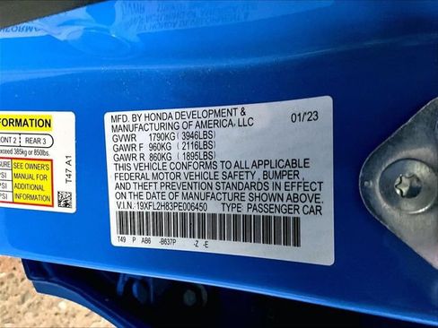 Used 2023 Honda Civic Sport image 32