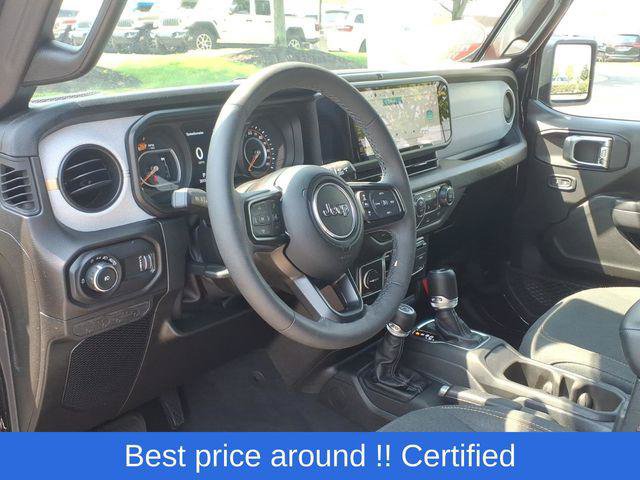 Certified 2025 Jeep Wrangler Unlimited Sport AWD/4WD image 8