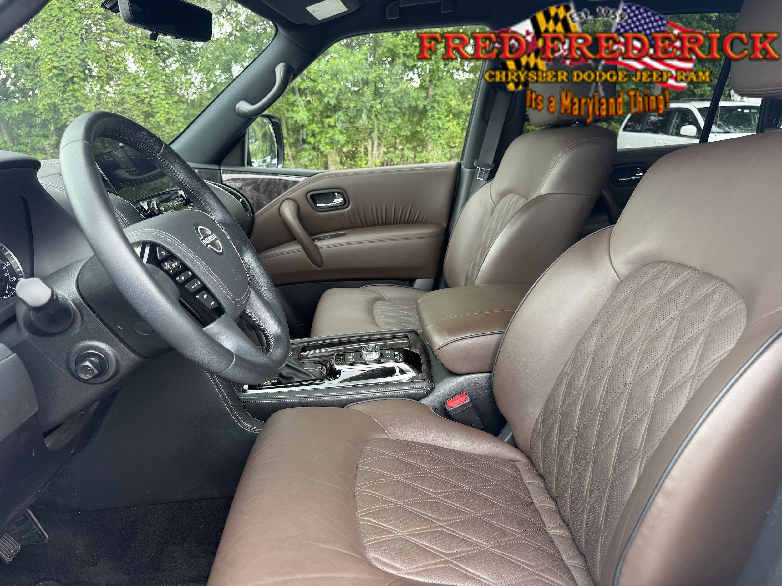 Used 2023 Nissan Armada Platinum w/ Captain's Chairs Package AWD/4WD image 16