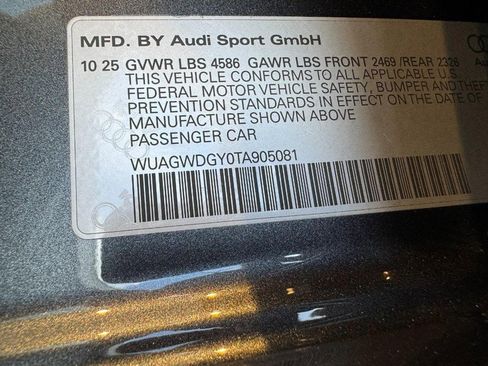 New 2026 Audi RS 3 image 18