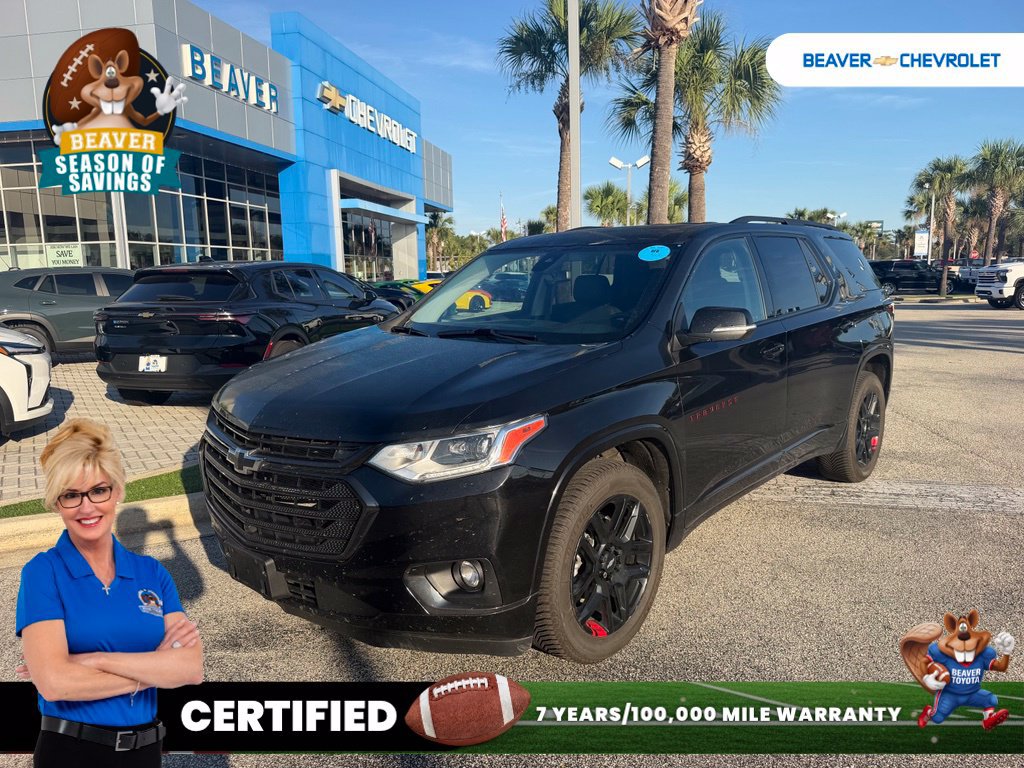 Used 2021 Chevrolet Traverse Premier w/ Redline Edition AWD/4WD image 1
