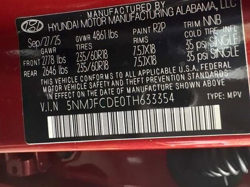 New 2026 Hyundai Tucson XRT image 12